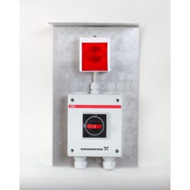 LARM OCH SÄKERHETSBRYTARE LARM OCH SÄKERHETSBRYTARE MED RÖD LAMPA GRUNDFOS