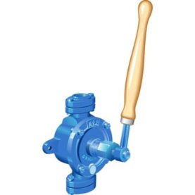 KLAFFPUMP G15 353X122X190MM(HXBXD) UTFÖRANDE A-B FÖR VATTEN, OLJOR, BENSIN BLÅ GUSTAVSBERG RÖRSYSTEM