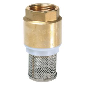 BOTTENVENTIL 1108 YORK G40 BL=119 MM BACKVENTIL MED SILKORG INVÄNDIG GÄNGA, NYLONKÄGLA