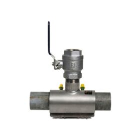 OK NOTAP BIG 112-134 MM (DN65) FÖR PÅSTICK 4 BULTAR, INKLUSIVE KULVENTIL ROSTFRITT NOTAP