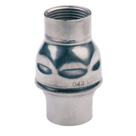 BACKVENTIL G15 ROSTFRITT STÅL 240 GRADER CROMAX