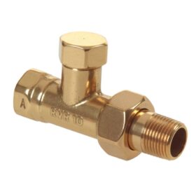 RETURVENTIL RAK POLERAD MÄSSING RVR10P MMS