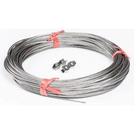 WIRE 3 MM 80 METER 2 WIRELÅS SYRAFAST