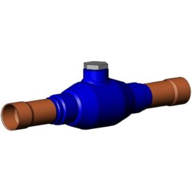 ENGÅNGSVENTIL 22MM PN16 LÖDMUFFAR KOPPARRÖR