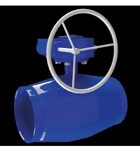 KULVENTIL TYP S 254434 DN150 PN25 SVETSÄNDAR SNÄCKVÄXEL