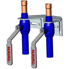 KULVENTILPAR SVETS/CU DN25 CU28x33,7