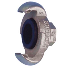 KLOKOPPLING G20 MED DUBBLA LÅSKLACKAR OCH INVÄNDIG GÄNGA