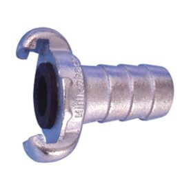 KLOKOPPLING DN25 201 MED NIPPEL OCH 2LÅSKRAGAR, ADUCERAD