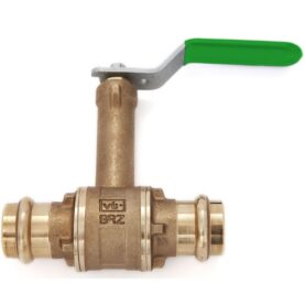 KULVENTIL 18 RAK MED PRESSKOPPLING OCH HÖG HALS LÅGBLY AL5020L ALTECH