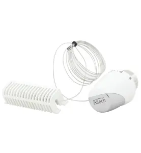 TERMOSTAT MED LÖS GIVARE VIT/KR ALTECH