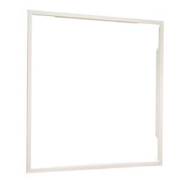 TÄCKRAM FÖR INNBYGGING I VEGG 695X695 VIT RAL9010