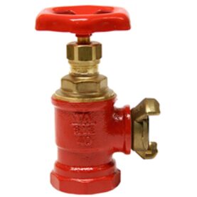 BRANDPOSTVENTIL AV MÄSSING 25 VINKEL