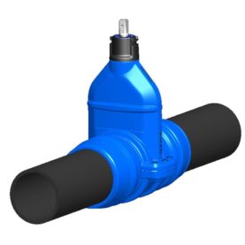 SLUSSVENTIL 713 AQ DN100/D110 PE100 SDR17 PN10 ULEFOS