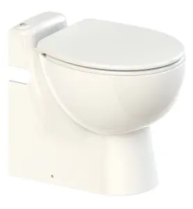 WC-STOL SANICOMP PRO SILENCE ECO DUBBELSPOLNING