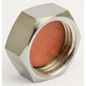 LOCK G15 FÖR KIKVENTILER MED PACKNING, SEXKANTIGT