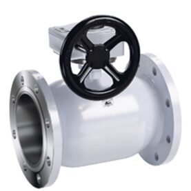 KULVENTIL 234151 DN150 PN16 MED FLÄNSAR OCH SNÄCKVÄXEL