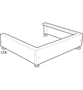 UNDERSKÅP 125 MM NIBE