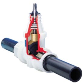 SERVISVENTIL HAWLE 2670 MED PE-ÄNDAR 40 BELOS