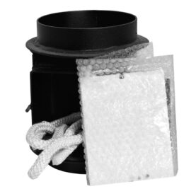 RÖKRÖRSFÖRLÄNGNING MED LOCK RAK/UPPÅT