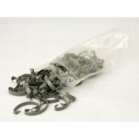 PLASTKLAMMER 100ST I PÅSE