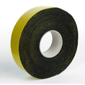 ISOLERSKARVTEJP 50MMX10M SVART