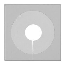 VULKBRICKA 18-28 MM 54X54 MM ENKEL DELBAR VIT FALUPLAST