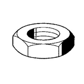 LÅSMUTTER 1/2 FRAMO 80