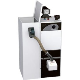 PELLETSFÖRRÅD 200 LITER MED SKRUV VÄRMEBARONEN