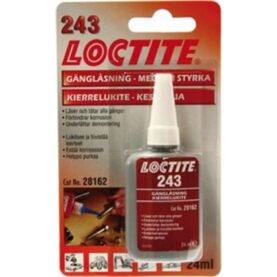 SKRUVLÅSNINGSVÄTSKA 24ML LOCTITE 243 HENKEL