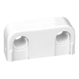 RÖRKLAMMA 12/15/16 MM C/C 40 MM, C/V 20 MM, B=60 MM DUBBEL VIT FALUPLAST