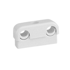 RÖRKLAMMA 8-15 MM C/C 40 MM, C/V 20 MM, B=60 MM DUBBEL VIT FALUPLAST