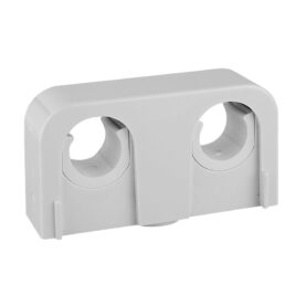 RÖRKLAMMA 16/20 MM C/C 40 MM, C/V 25 MM, B=70 MM DUBBEL VIT FALUPLAST