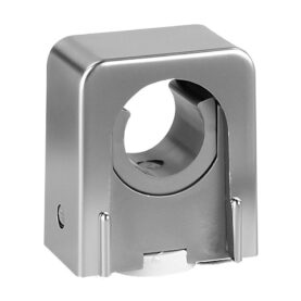 RÖRKLÄMMA 16/20 MM C/V25 MM, B=30 MM ENKEL, MINI SNAP MATT KROM FALUPLAST