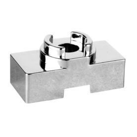 DISTANSKLOSS H=10 MM, B=30 MM FÖR ENKELKLAMMA KROM FALUPLAST