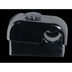 RÖRKLAMMA 15-22 MM C/V 25 MM, B=60 MM ENKEL KROM FALUPLAST