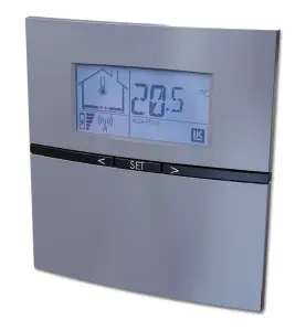 RUMSTERMOSTAT ROSTFRI ICS.2 SILVER LK SYSTEMS