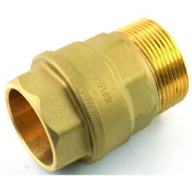 RAK KOPPLING ISIFLO 105 40 MM X R40 KLÄMRING X UTVÄNDIG GÄNGA MÄSSING