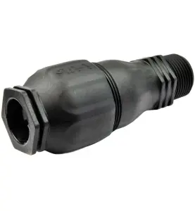 ÖVERGÅNGSKOPPLING ISIFLO 113 FLEXI 20-27 MMXR20 INSTICK X UTVÄNDIG GÄNGA SVART