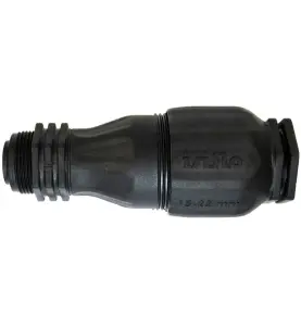ÖVERGÅNGSADAPTER ISIFLO 136 FLEXI 20 MMX15-22 MM INSTICK X UTVÄNDIG ISIFLOGÄNGA SVART