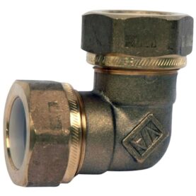 VINKELKOPPLING 32 MM X 90° 2KLÄMRING VATETTE