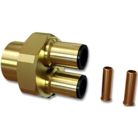 ANSLUTNINGSKOPPLING PUSHFIT 8 DUO INVÄNDIG GÄNGA G15 LK SYSTEMS