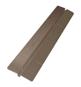GOLVVÄRMEPLÅT 20 MM T=0,6 MM, 1150X280 MM (LXB) MED KNÄCKANVISNINGAR ALUMINIUM MULTI UPONOR