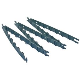 RÖRHÅLLARSKENA 12 MM L=500 MM UTAN HULLINGAR SVART FIX UPONOR