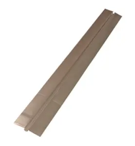 GOLVVÄRMEPLÅT 12 MM T=0,3 MM, 1180X110 MM (LXB) MED KNÄCKANVISNINGAR ALUMINIUM SICCUS 12 UPONOR