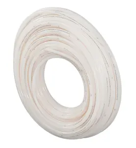 VÄRMERÖR 25X2,3 MM L=50 METER RING MED DIFFUSIONSSPÄRR VIT RADI PIPE UPONOR