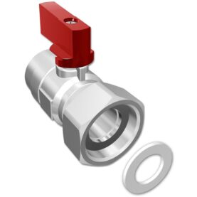 KULVENTIL 276R RAK UTVÄNDIG GÄNGA G20 LK SYSTEMS