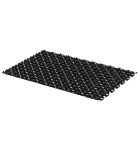 RÖRFÄSTNING 9,9/12 MM 1100X700 MM / PLATTA (LXB) FÖRLIMMADE FÄSTPLATTOR SVART MINITEC UPONOR