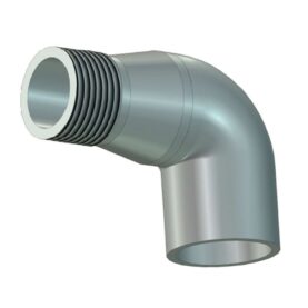 PEH-VINKEL 40XR25 UTVÄNDIG GÄNGA GRÅ