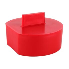 LOCK TILL SPILLMUFF RÖD FALUPLAST