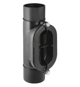 RENSRÖR 200 MM MED OVALT LOCK GEBERIT